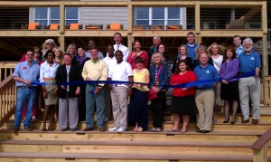 Grand Re-Opening ribbon Cutting Sanderling Resort