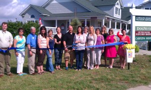 Popcorn ribbon cutting2